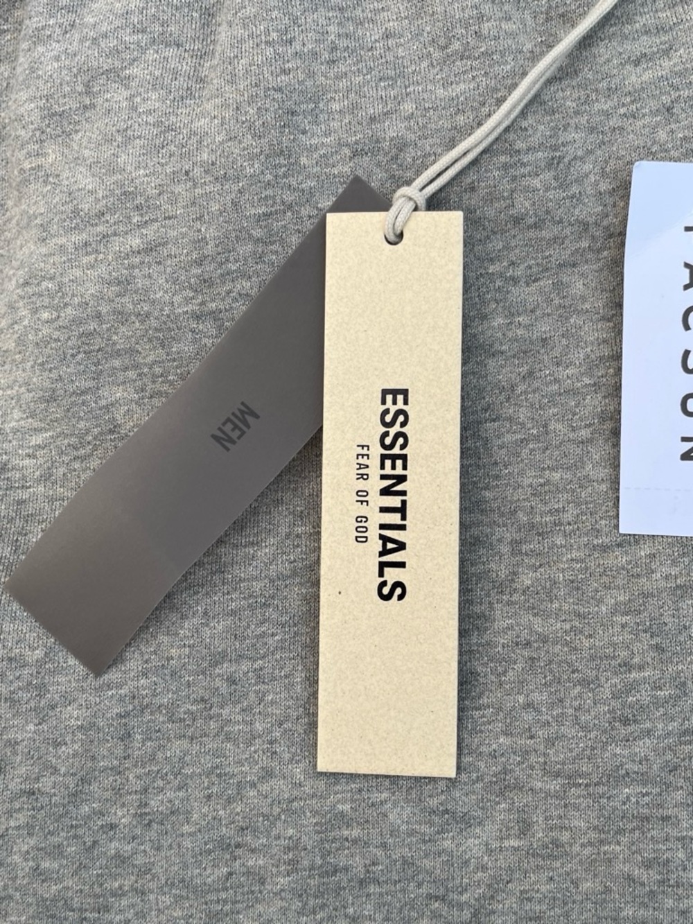 Fear of God Essentials Heather Gray Athletic Shorts - Picture 5 of 8